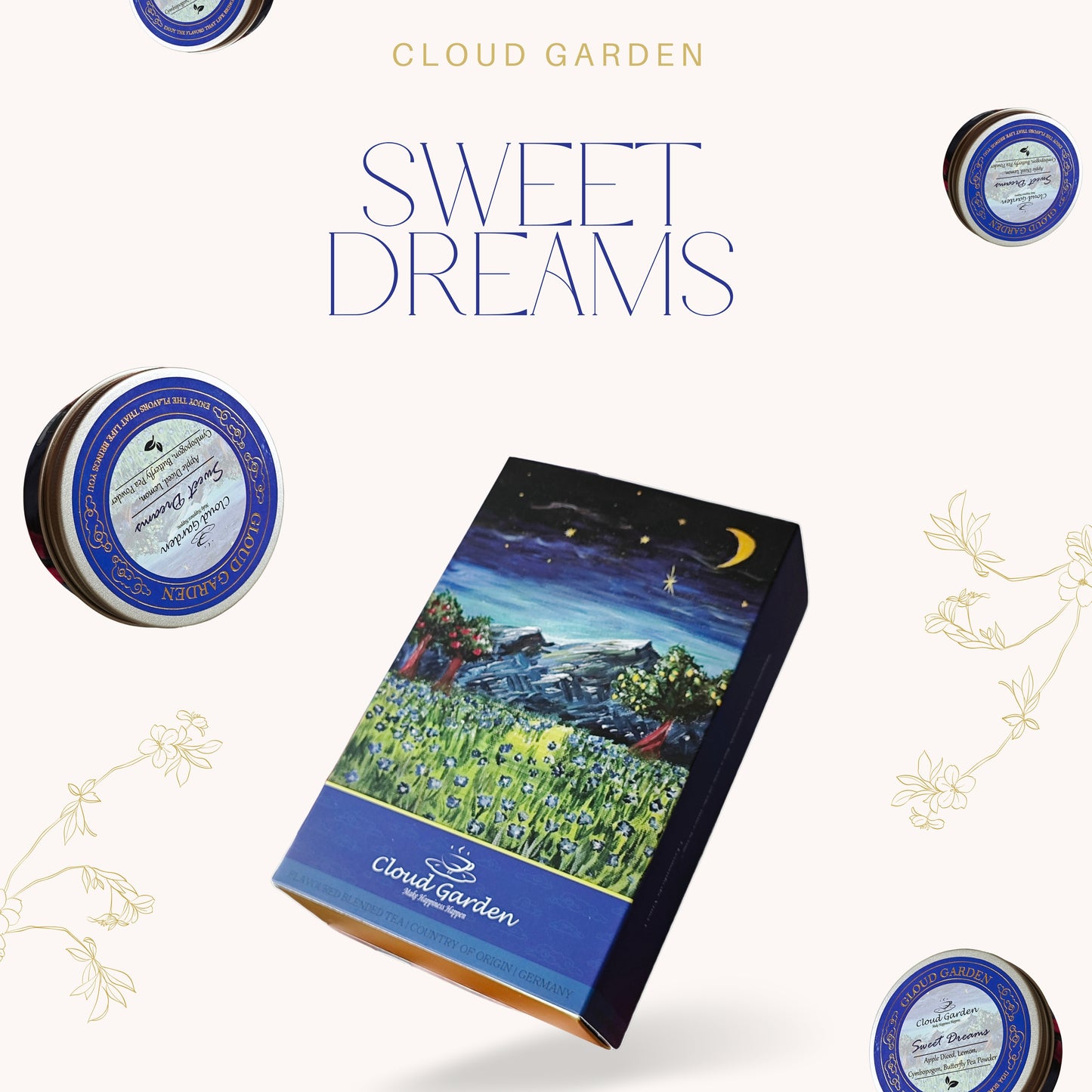 【草本茶】月伴晚星Sweet Dreams | 安睡好茶