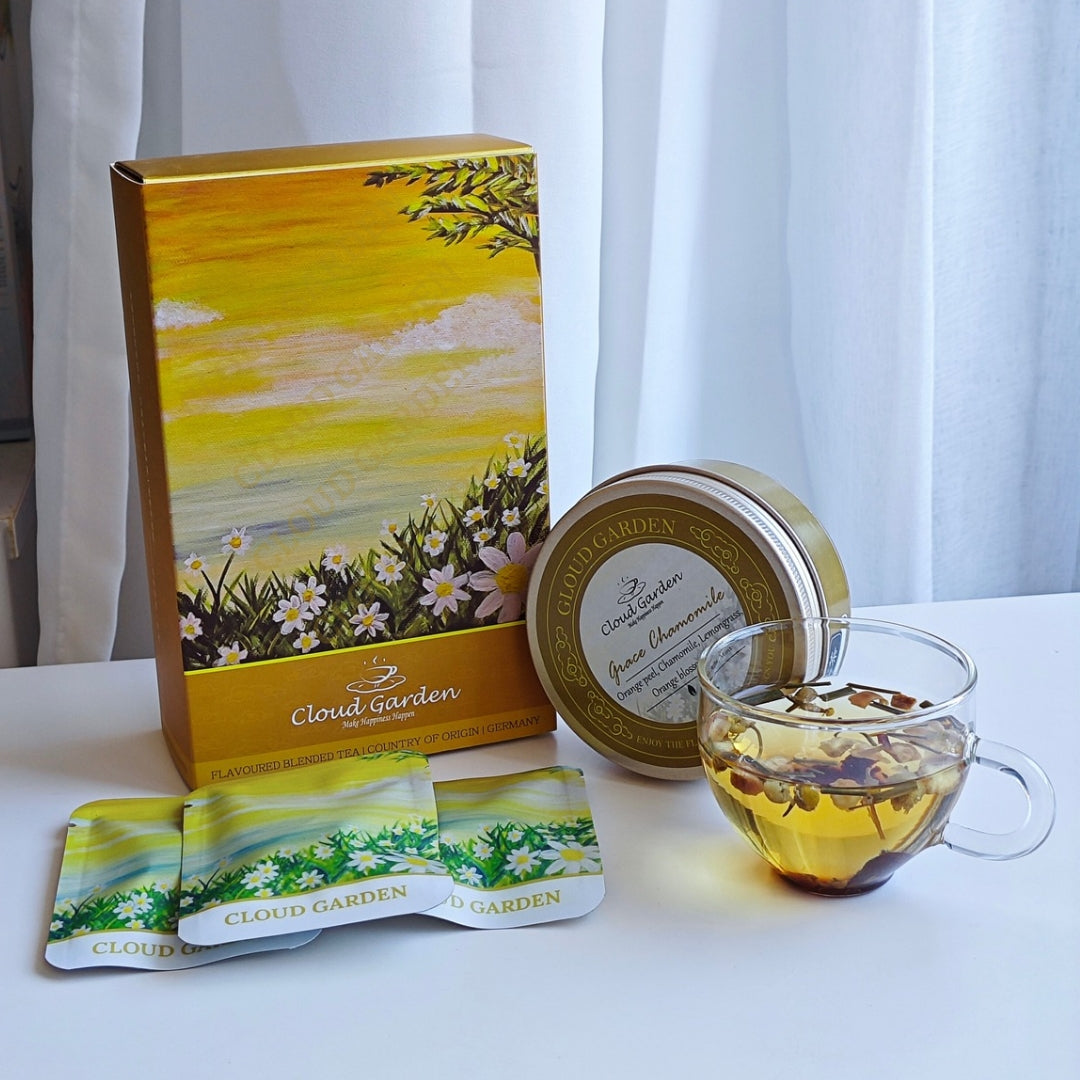 舒眠好夢 | 順暢元氣 | 格蕾絲洋甘菊草本茶 Grace Chamomile Herbal Tea