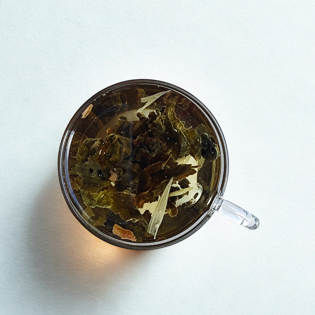茶韻果香 | 甘醇雙享 | 白桃玫瑰烏龍 White Peach Rose Oolong