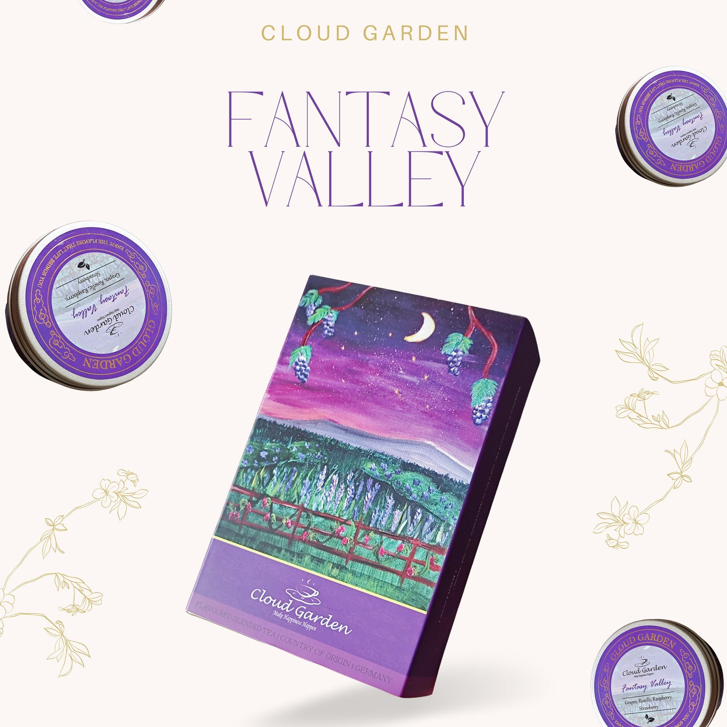 豐富花菁素 | 美容首選 | 夢幻酒莊Fantasy Valley