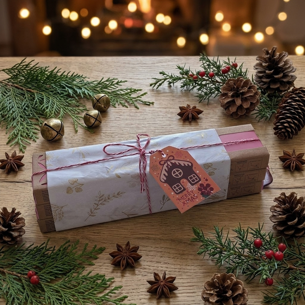 【星夜獻禮】乳香線香組合The Sacred Frankincense Gift Set (3盒自選 + 檀木星月香座)