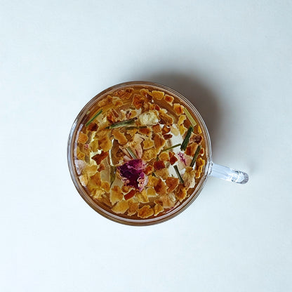 幫助消化 | 玫瑰光采 | 星空養生茶 Lemongrass Rose Tea