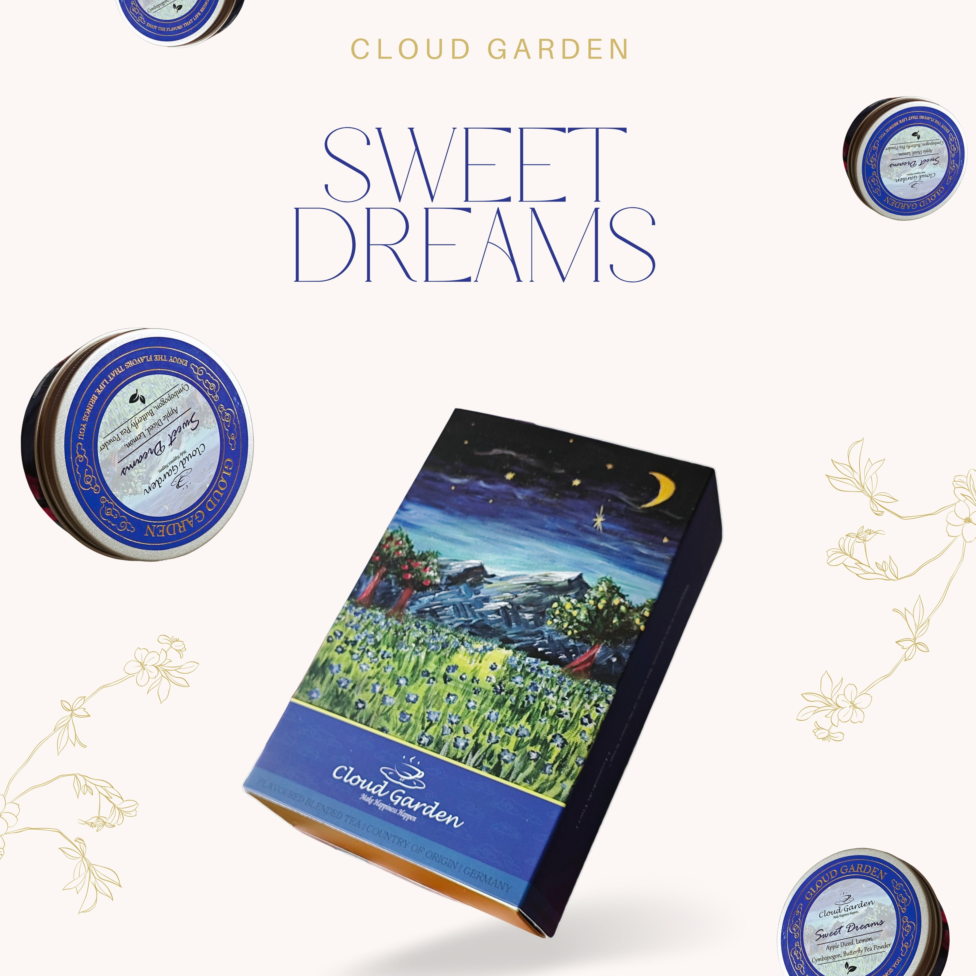 清新活力 | 安睡好茶 | 月伴晚星Sweet Dreams