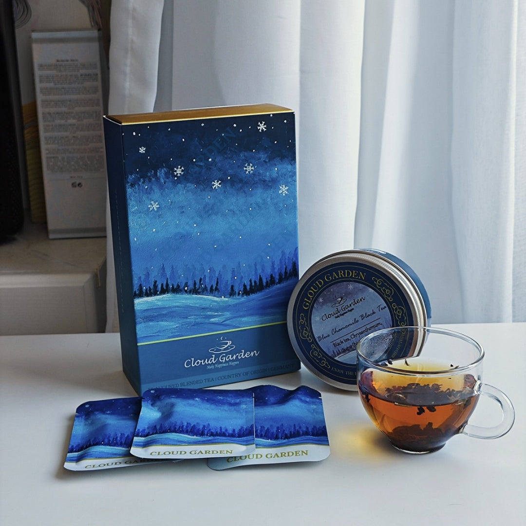 伯爵風華 | 藍色夢境 | 冰藍菊花紅茶 Blue Chamomile Black Tea