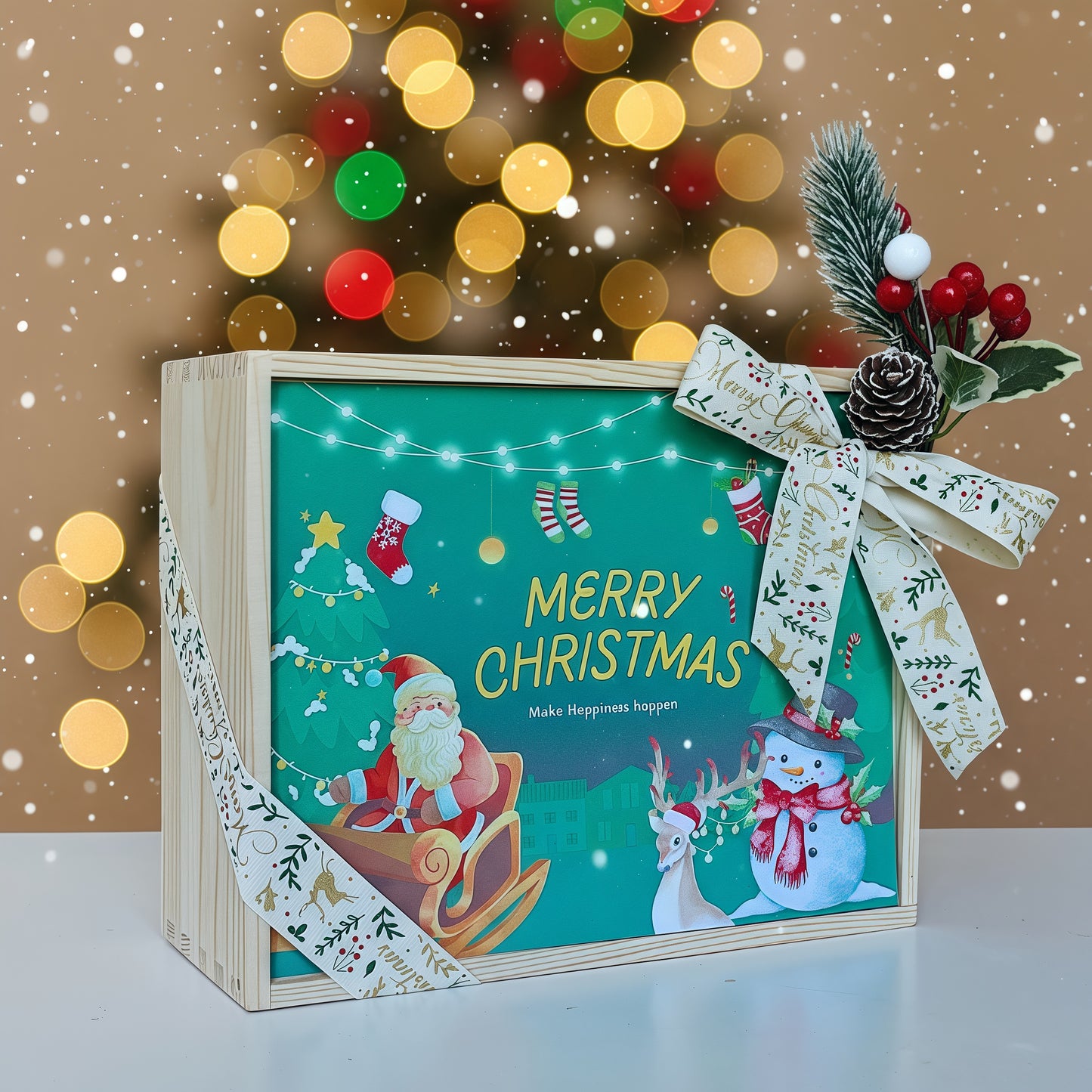 聖誕限定！精美木盒禮盒 | 自選組合2款風味茶/品茶茶壺組合