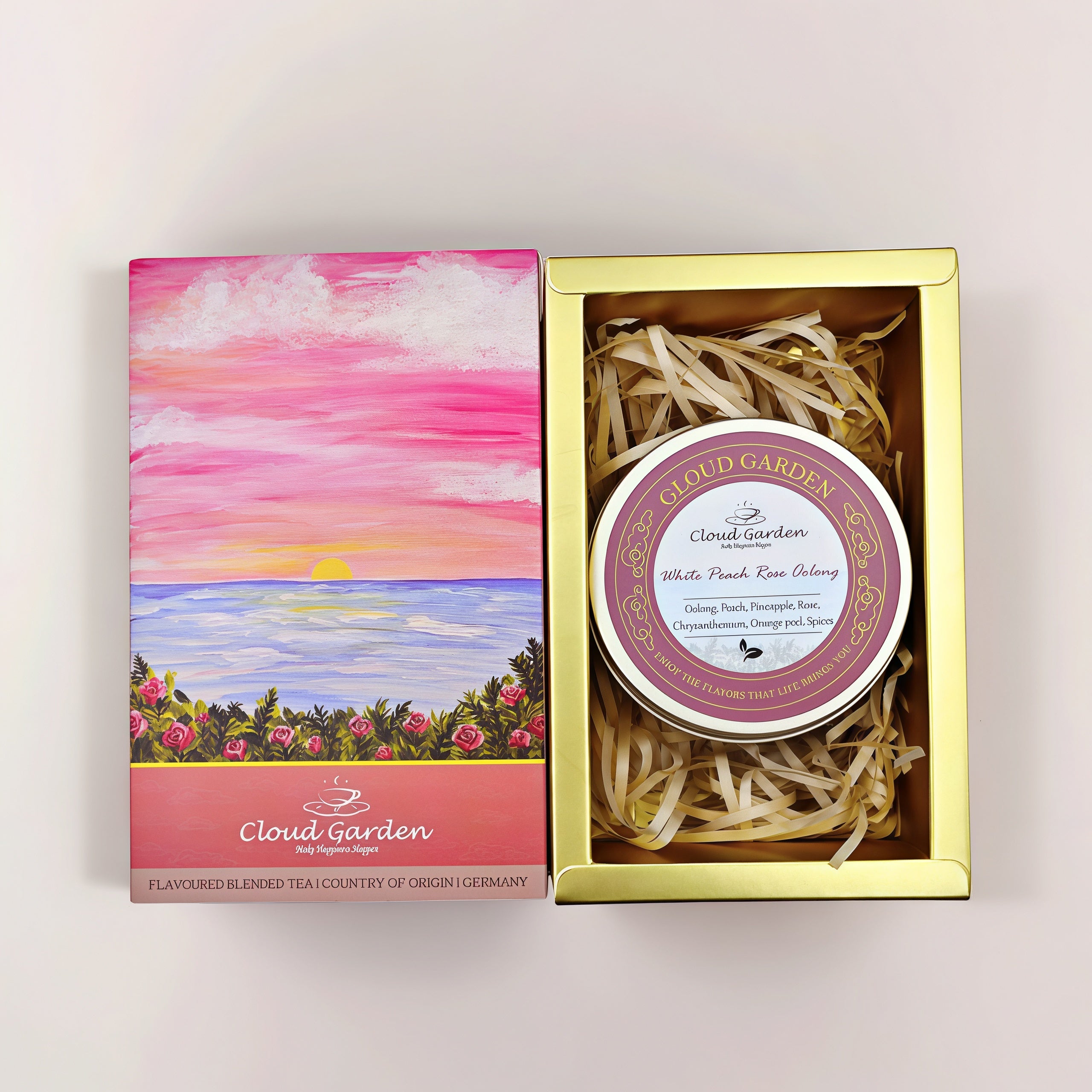 茶韻果香 | 甘醇雙享 | 白桃玫瑰烏龍 White Peach Rose Oolong