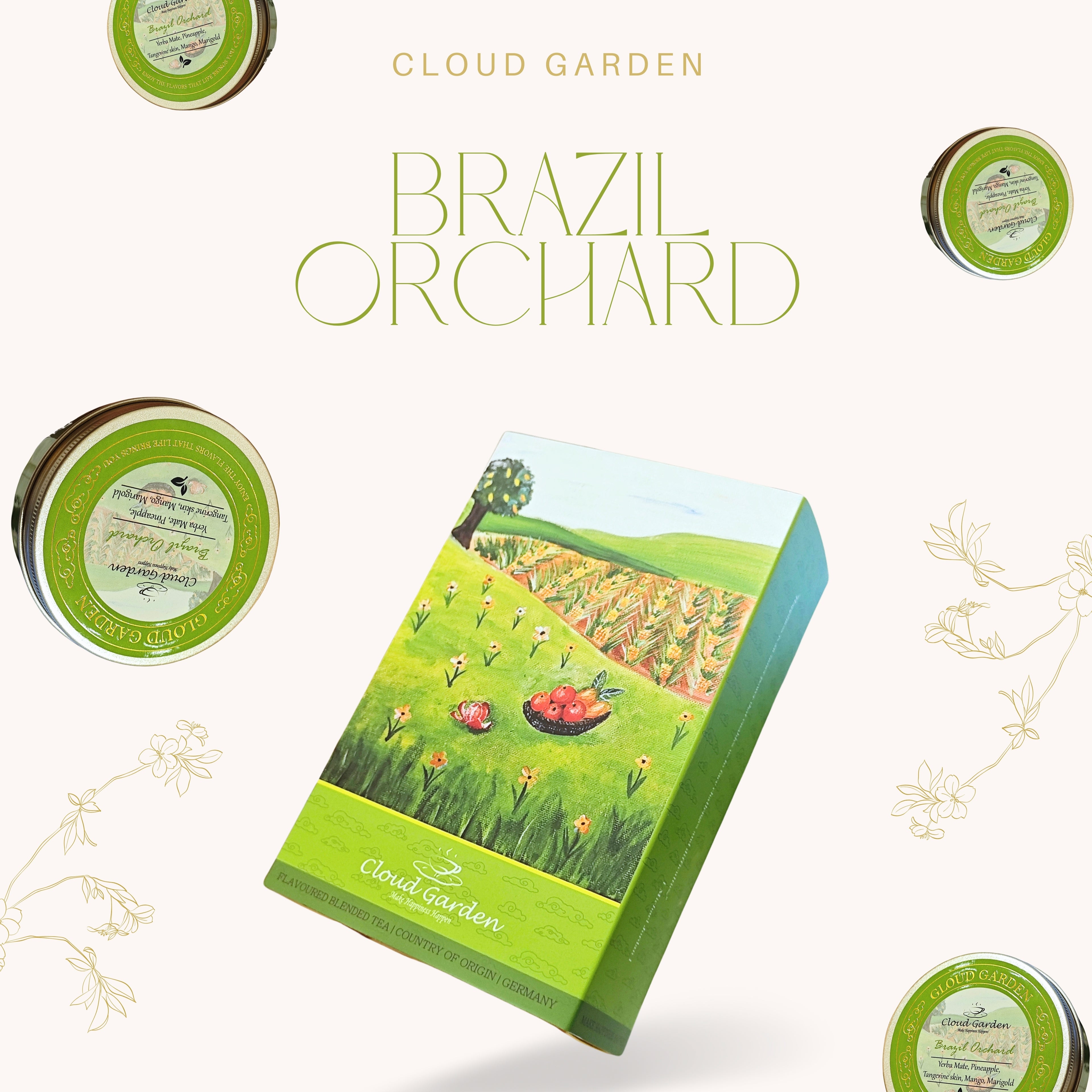 抗炎醒神 | 熱帶暢享 | 巴西果園Brazil Orchard | 瑪黛茶