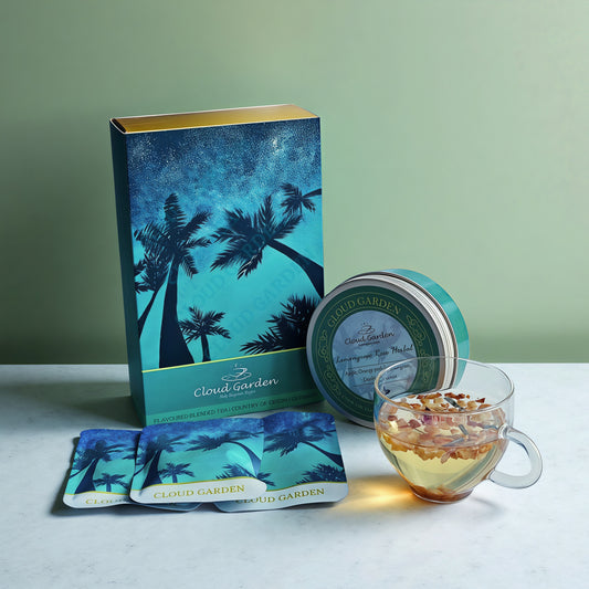 幫助消化 | 玫瑰光采 | 星空養生茶 Lemongrass Rose Tea