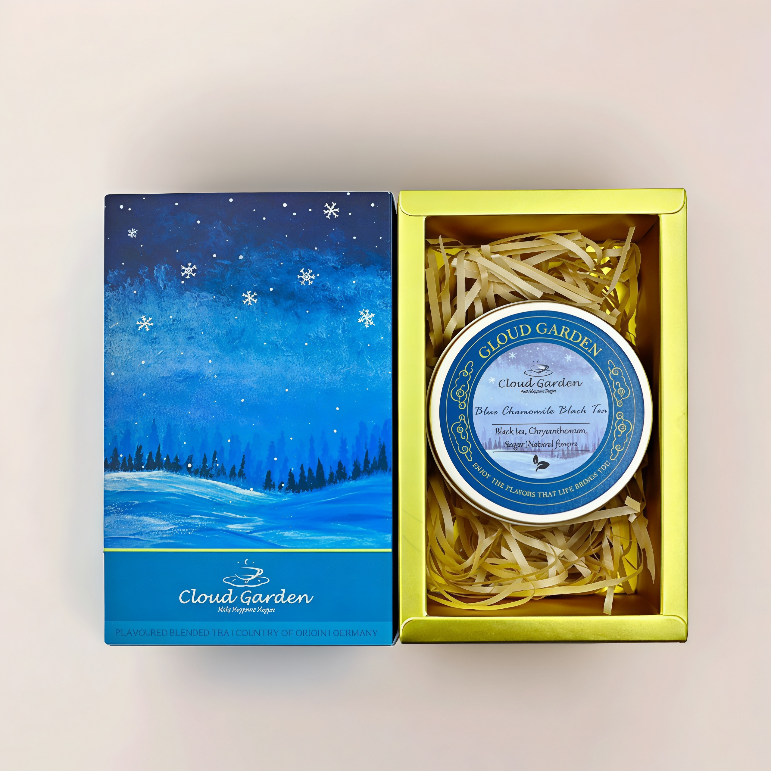 伯爵風華 | 藍色夢境 | 冰藍菊花紅茶 Blue Chamomile Black Tea