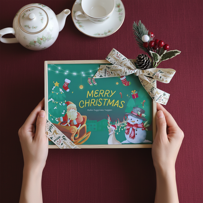 聖誕限定！精美木盒禮盒 | 自選組合2款風味茶/品茶茶壺組合