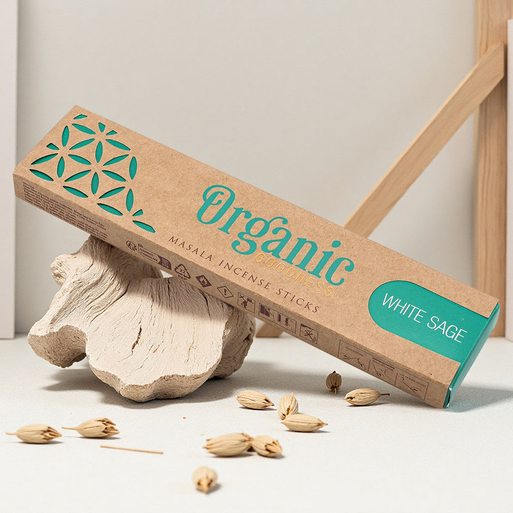 空間淨化與氣場防護 | Organic Goodness有機好物 |  有機線香 | 白鼠尾草