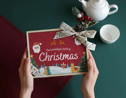 聖誕限定！精美木盒禮盒 | 自選組合2款風味茶/品茶茶壺組合