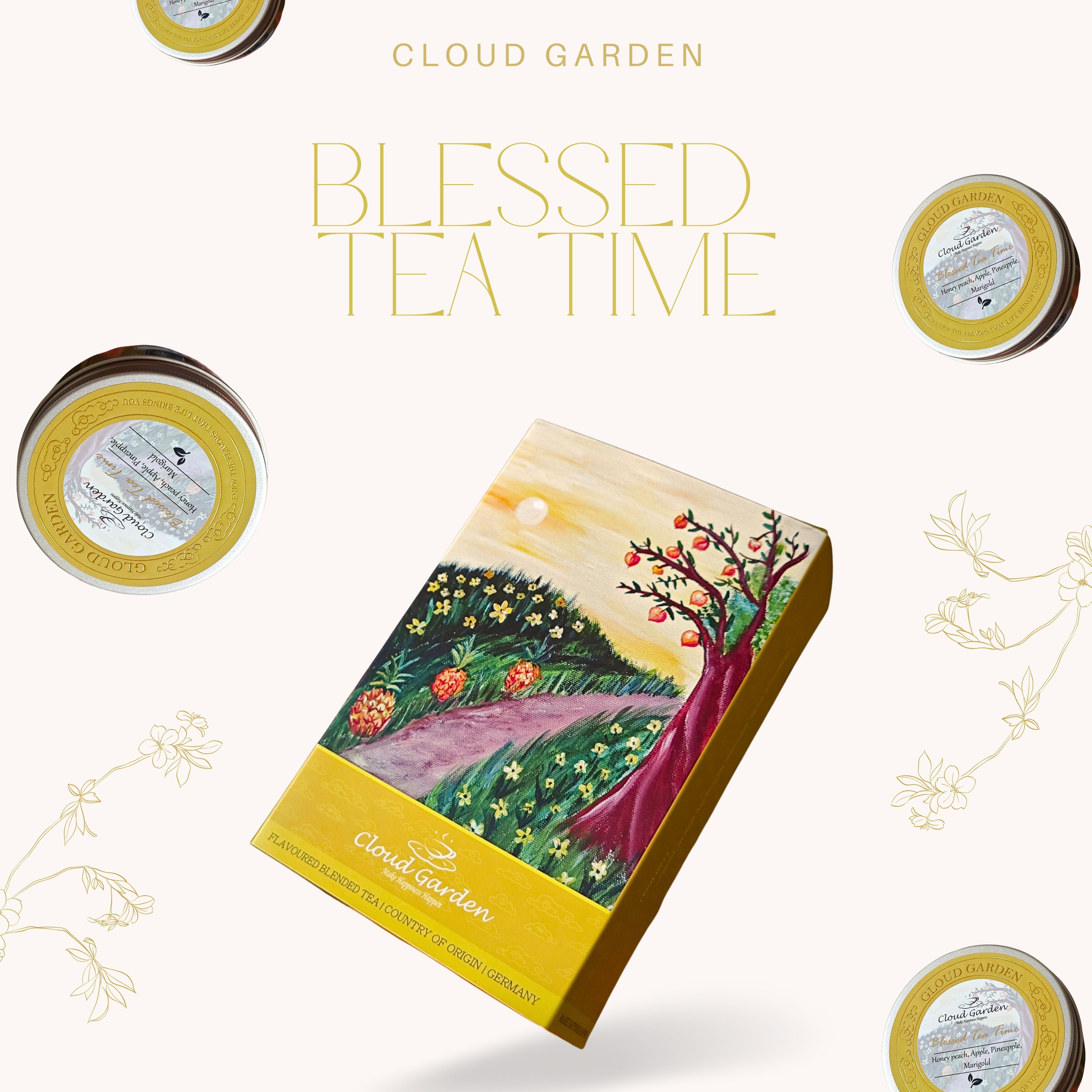 清熱明目 | 蜜桃潤燥 | 香桃下午茶Blessed Tea Time