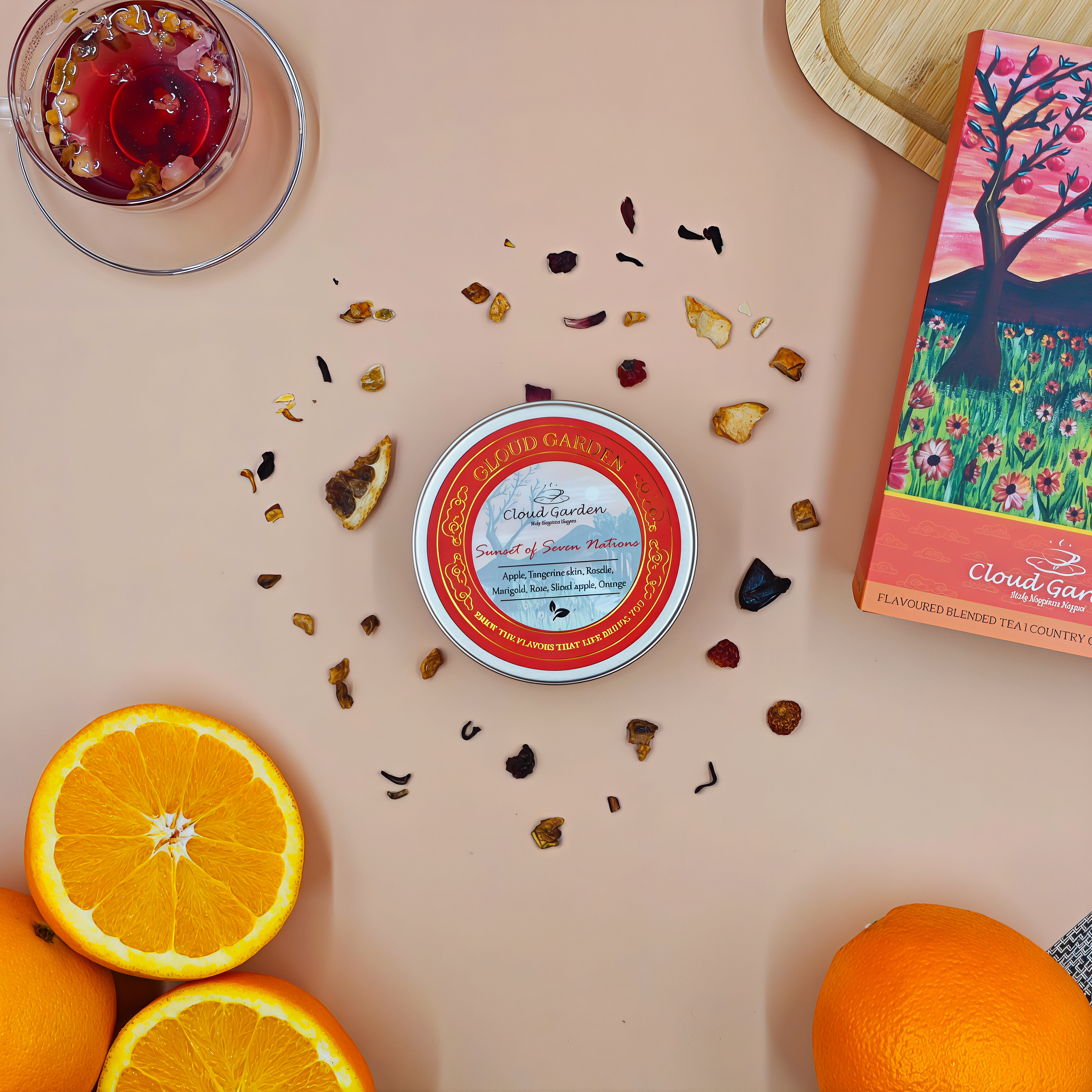 富含維他命C | 美容抗氧化 | 七國夕霞Sunset of Seven Nations