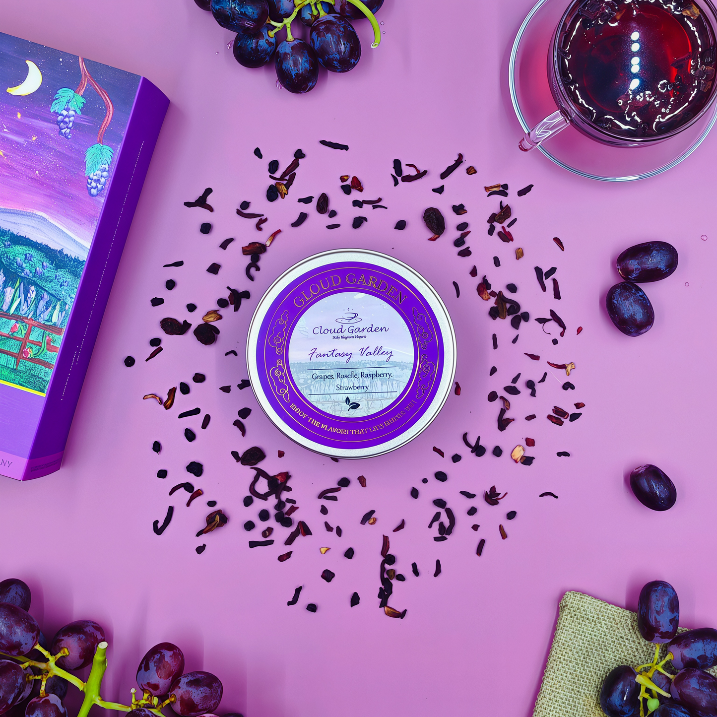 豐富花菁素 | 美容首選 | 夢幻酒莊Fantasy Valley