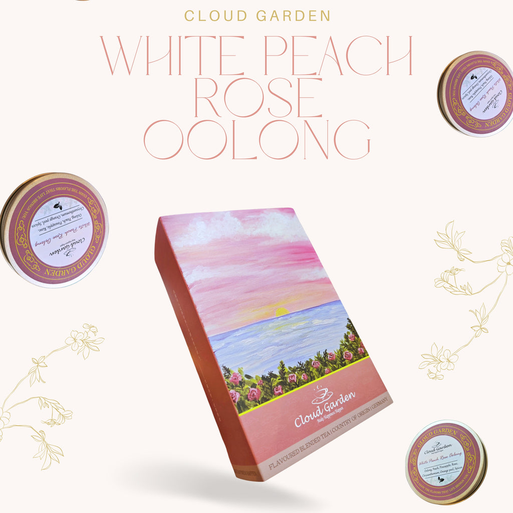 茶韻果香 | 甘醇雙享 | 白桃玫瑰烏龍 White Peach Rose Oolong