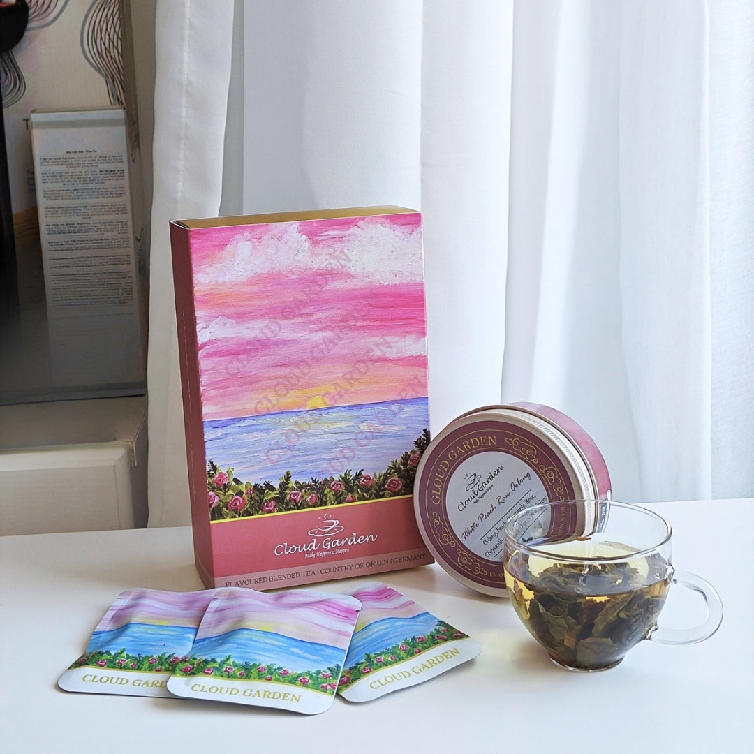 Tea-infused Fruity Aroma | Double the Difference | White Peach Rose Oolong